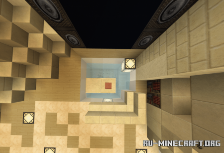 Скачать Modern Desert Survival Map для Minecraft PE