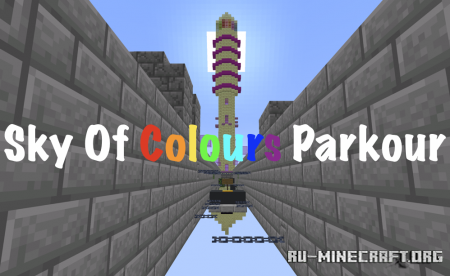 ������� Sky of Colours Parkour ��� Minecraft