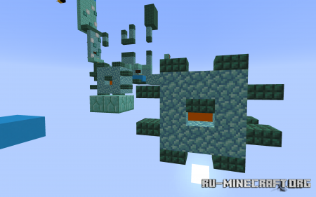 ������� Sky of Colours Parkour ��� Minecraft