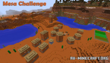  Mesa Challenge  Minecraft