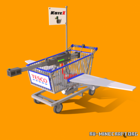  Tesco Trolley Laser Hunter X  Minecraft PE 1.16