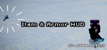  Armor & Item Hud by Drakonx  Minecraft PE 1.16
