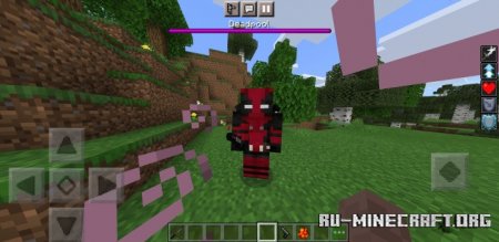 Скачать Deadpool Addon для Minecraft PE 1.16