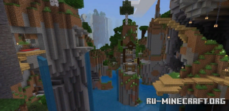  Cliff City  Minecraft PE