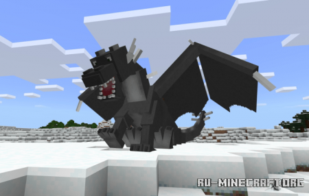  Dragon Add-On by mno  Minecraft PE 1.16