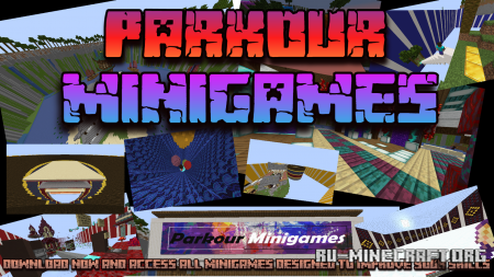 ������� Parkour Minigames ��� Minecraft