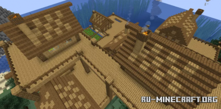 ������� Oceanside Woodland Village ��� Minecraft