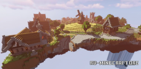 ������� Massilia village in the sky ��� Minecraft