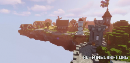 ������� Massilia village in the sky ��� Minecraft