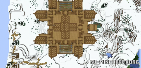 ������� Snow Lands House ��� Minecraft