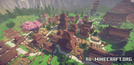 ������� Japanese Village by Ferendum ��� Minecraft