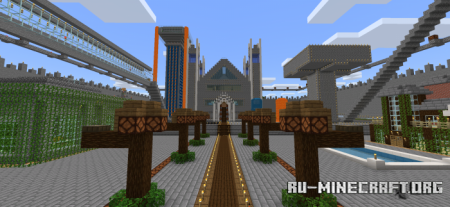 ������� NANA - Incredible Map for Survival ��� Minecraft PE