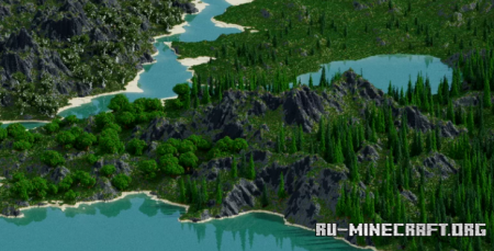 ������� RPG map - 2.5k by 2.5k ��� Minecraft