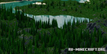 ������� RPG map - 2.5k by 2.5k ��� Minecraft