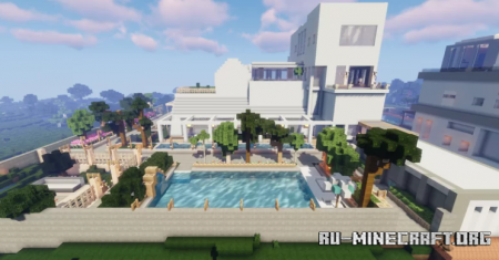 ������� Modern Beach Villa's by xdfirenpro246 ��� Minecraft