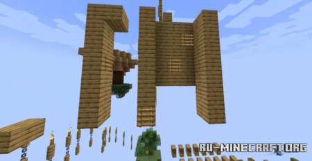  DC-Parkour - Go To The Heaven  Minecraft