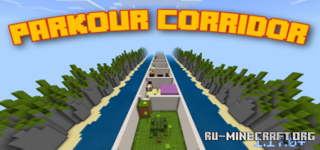 Parkour Corridor  Minecraft PE