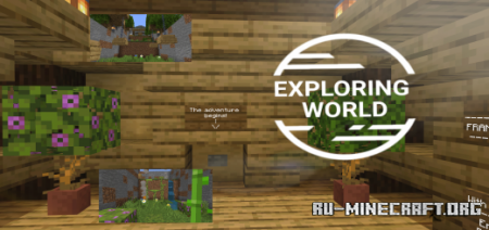 ������� Exploring Minecraft (Parkour Map) ��� Minecraft PE