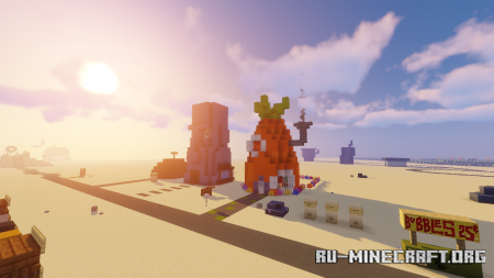  Bikini Bottom Faithful Recreation  Minecraft
