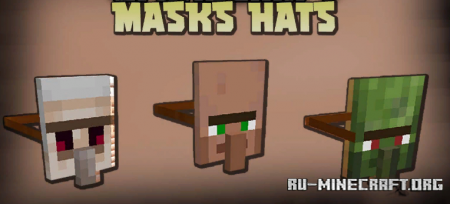  Masks Hats  Minecraft 1.16.5