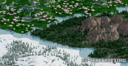  Ohall - Multibiome  Minecraft