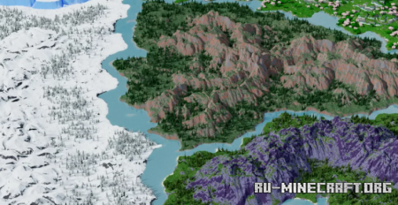  Ohall - Multibiome  Minecraft