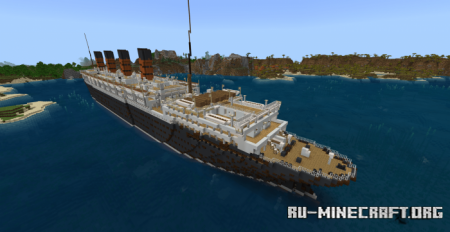 ������� RMS Aquitania ��� Minecraft PE