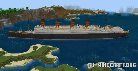 ������� RMS Aquitania ��� Minecraft PE
