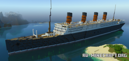 ������� RMS Aquitania ��� Minecraft PE