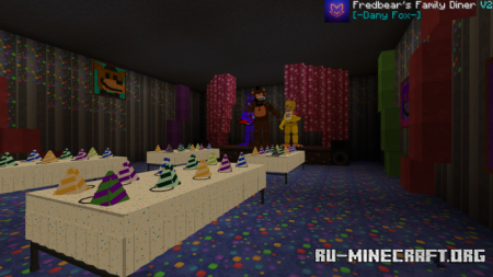  Fredbear's Family Diner 1983 Add-on  Minecraft PE 1.17