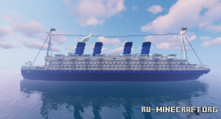 ������� SS Spruce - Large Ocean Liner ��� Minecraft