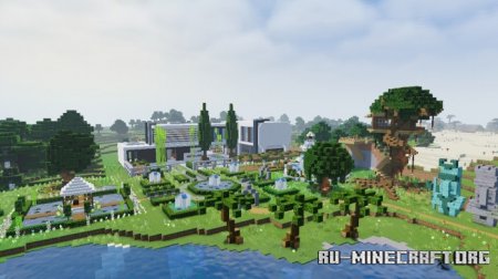 ������� Special Modern House (Expansion) by Rizzz ��� Minecraft PE