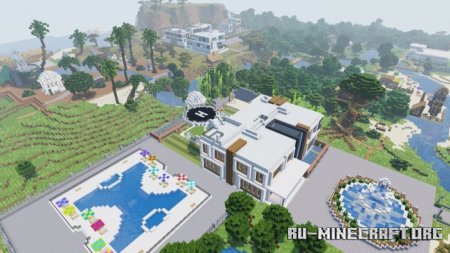 ������� Special Modern House (Expansion) by Rizzz ��� Minecraft PE