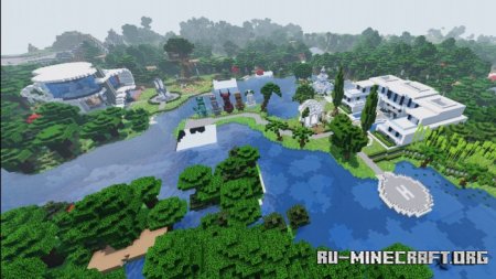 ������� Special Modern House (Expansion) by Rizzz ��� Minecraft PE
