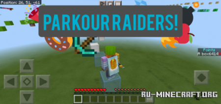 ������� Parkour Raiders ��� Minecraft PE