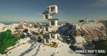������� 6-Story Cube Apartment ��� Minecraft