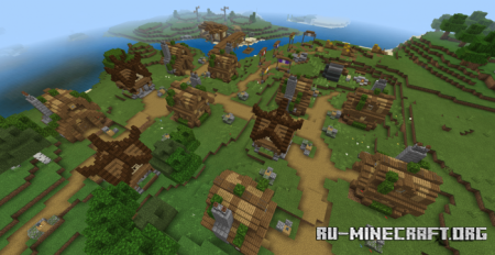  Beautiful Far Villa (Map)  Minecraft PE