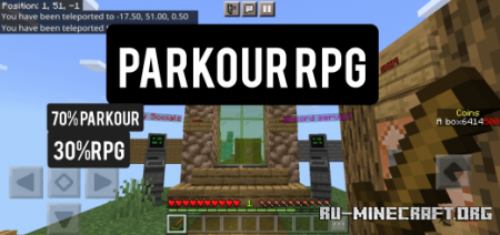 ������� Parkour RPG ��� Minecraft PE