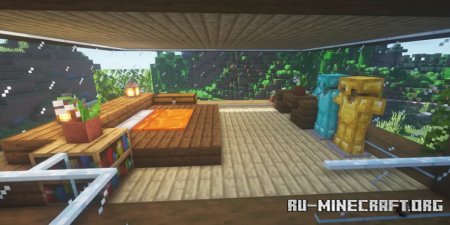 ������� Modern Wooden House by TechnoKing ��� Minecraft