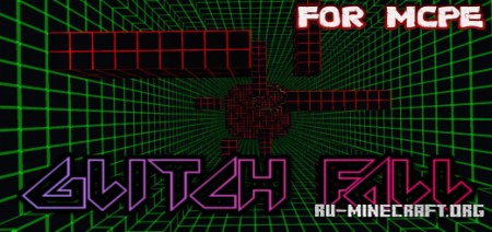 ������� Glitch Fall ��� Minecraft PE