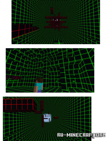 ������� Glitch Fall ��� Minecraft PE