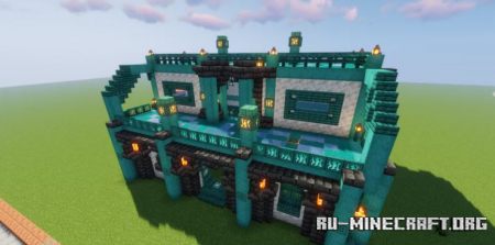  Temple House by Conc3rto  Minecraft