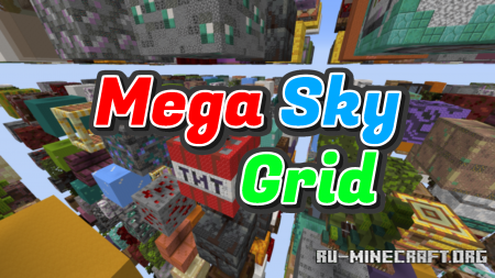  Mega Sky Grid  Minecraft