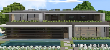  Modern Mansion 3 - Bayside House  Minecraft
