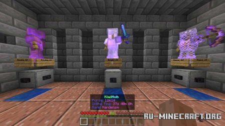 Скачать KiwiHub - KitPvP, Mining, Parkour для Minecraft PE