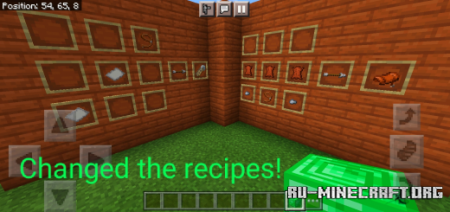 Скачать PE's Craftables для Minecraft PE 1.17