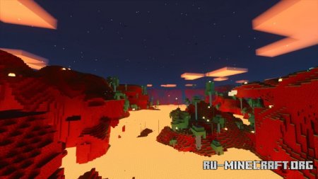  Nether in the Overworld  Minecraft PE 1.17