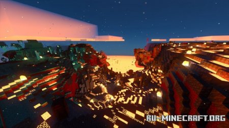 Nether in the Overworld  Minecraft PE 1.17