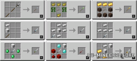  MC Dungeons Weapons  Minecraft 1.17.1