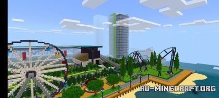 ������� LanceVille 3.0 (New City) ��� Minecraft PE